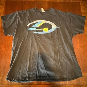 Halo 4 Graphic T Shirt Jerzees HiDensi-T Black Gaming Tee Xbox